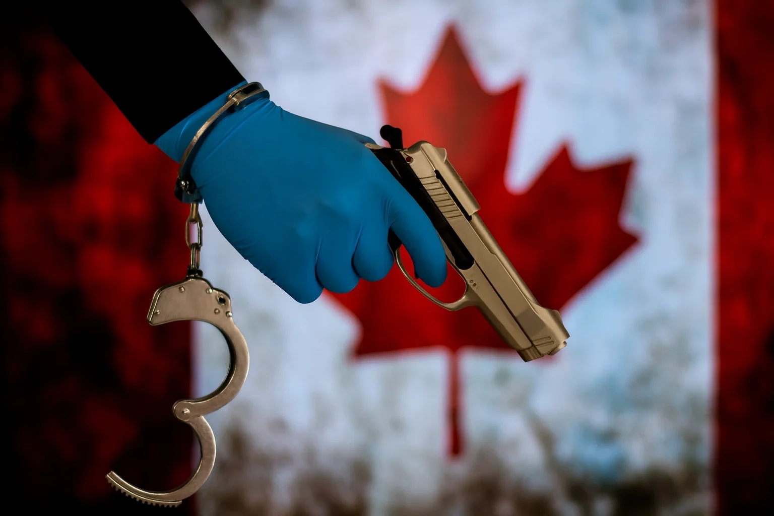 Police vehicle representing crime severity index comparison