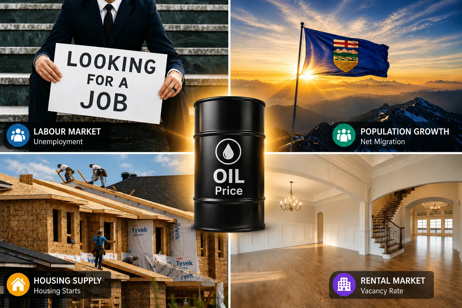 Unemployment vs oil