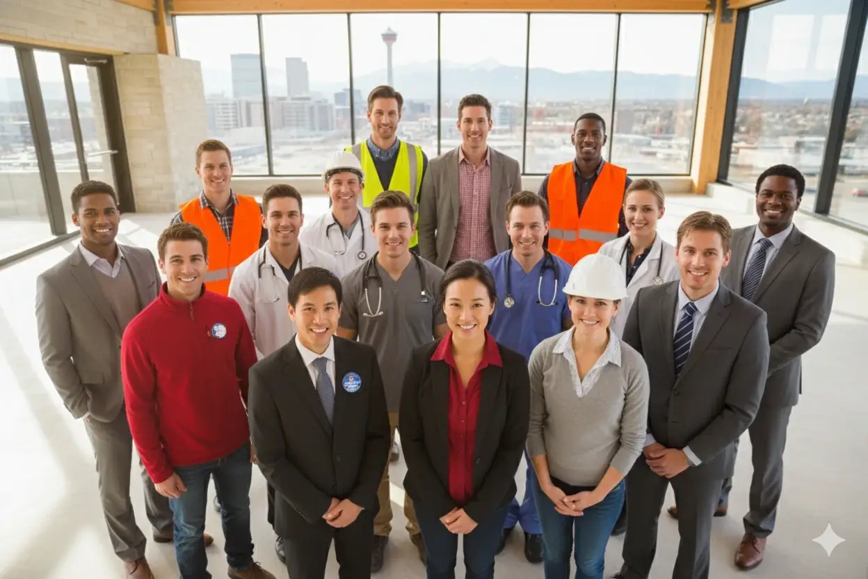 Calgary employment by industry — trends and composition (2019–2025)