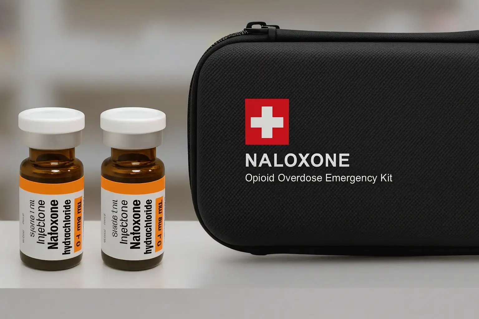 Naloxone kits distribution